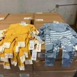 Assorted clothing merchandise – mens, womens, children.